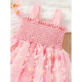thumbnail image 6 of Bagilaanoe Newborn Baby Girl Party Dress Butterfly Sleeveless A-line Princess Dresses 6M 9M 12M 18M 24M Infant Patchwork Tulle Skirt, 6 of 7