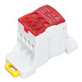 thumbnail image 1 of 690V 80A Terminal Distribution Box PA66 Flame Retardant Conductor DIN Rail Terminal Junction Box For House Appliances, 1 of 8