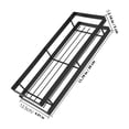 thumbnail image 2 of ELAYARD Estante Organizador De Especias De Hierro Para Cocina Montaje En Pared Sin Daño, 2 of 8