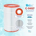 thumbnail image 4 of Unicel C-9407 Replacement 75 SqFt Pool Hot Tub Filter Cartridge, 171 Pleats, 4 of 10