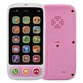 thumbnail image 2 of Phone Toy Play Music Cell Phone Mobile Phone Learning English Baby Kids Education Gift (Pink), 2 of 8