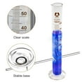 thumbnail image 3 of Glass Measuring Cylinder 25ml (PACK of 5) Borosilicate glass by Sponix BioRx, 3 of 7