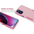 thumbnail image 4 of For Moto G Stylus 5G 2022 Case, 2 in 1 Heavy Duty Armor Shockproof Tough Hybrid Dual Layer Rubber Drop Protection Soft Bumper Rugged Protective Phone Cover Case for Moto G Stylus 2022 -Pink, 4 of 7