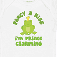 thumbnail image 4 of Inktastic Fancy A Kiss I'm Prince Charming Boys Baby Bodysuit, 4 of 5