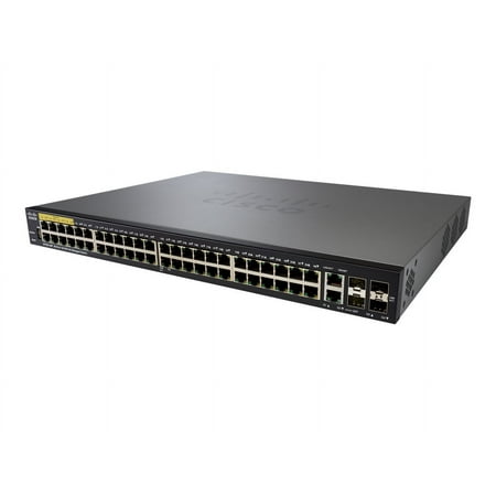 UPC: 0882658767500 | Cisco SF350-48P 48-Port 10 100 PoE Managed Switch – 48 Ports – Manageable – 3 Layer Supported – Modular – Optical Fiber  Twisted Pair – Desktop – Lifetime Limited Warranty