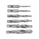 thumbnail image 4 of Grifos De Flauta En Espiral, 6 Piezas De Grifo Combinado Resistente A La Corrosión Multifuncional Con Vástago Hexagonal Para Procesamiento De Roscas ANGGREK Otros, 4 of 8