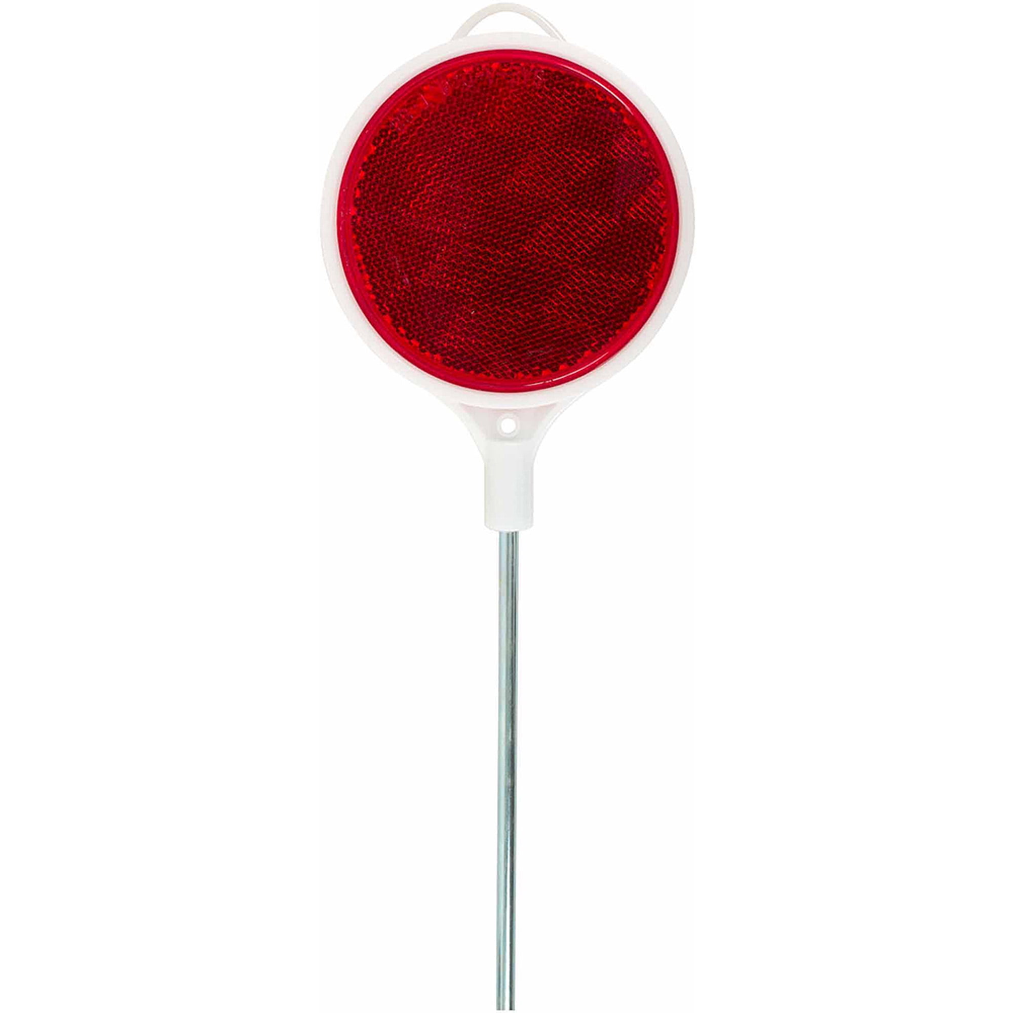 Blazer 376rdm Red 36 Reflective Driveway Marker With Metal Post