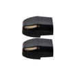 thumbnail image 2 of Riwesomey Repelente de animales automotriz de 2 piezas, reemplazo autoadhesivo portátil, accesorios de alertas de silbato de advertencia de Automoción decorativa y accesorios Negro, 2 of 6
