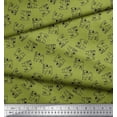 thumbnail image 3 of Soimoi Japan Crepe Satin Fabric Pug Dog Print Fabric by Yard 42 Inch Wide, 3 of 3