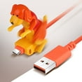 thumbnail image 3 of Dog Humping Phone Charger, Smartphone Funny USB Cable,Dog Toy Smartphone USB Cable Chargers,for Type-C Various Models Phones(Orange,Cute Style), 3 of 6