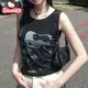 thumbnail image 2 of Sanrio-camisola sin mangas de Hello Kitty para mujer, camiseta sin mangas elástica básica, ropa de moda informal, Sexy, Y2k, Verano, 2 of 7