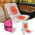 thumbnail image 2 of Portable Heated Cushion Pad For Home And Travel With Adjustable Warmth Fast Heating Technology Soft Fabric Universal Comfort Pressure Release Cushion Recliner Seat Cushions Car Padded Seat Cushion, 2 of 8