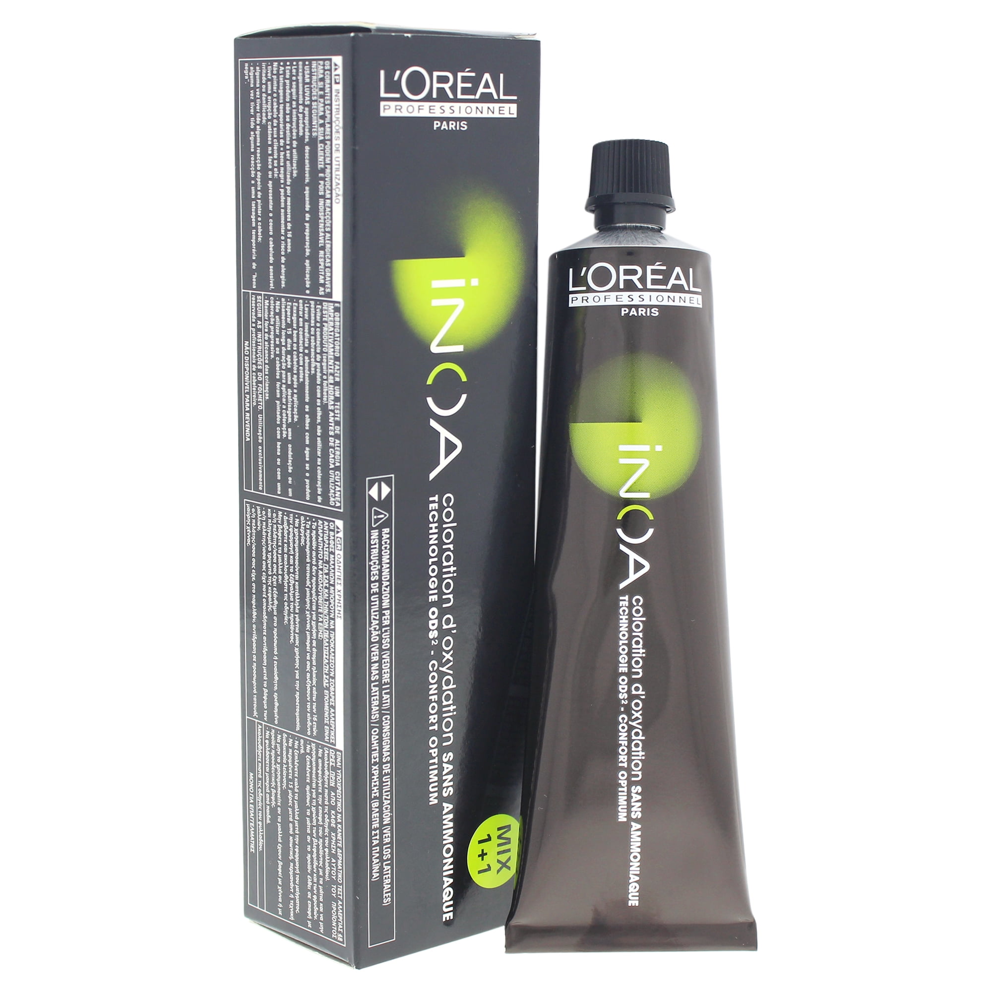 LOreal Professional Inoa - #  Ligtest Golden Brown  oz Hair Color -  