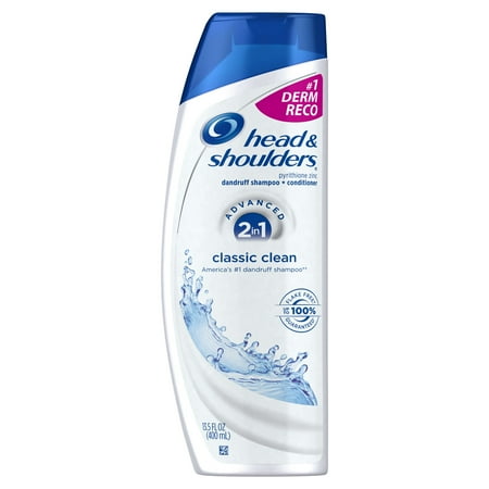 Head and Shoulders Classic Clean 2-in-1 Anti-Dandruff Shampoo + Conditioner 13.5 fl oz