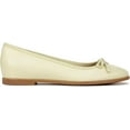 thumbnail image 2 of Naturalizer Women's Essential Ballet Flat Pastel Lime Leather 7.5M, 2 of 5