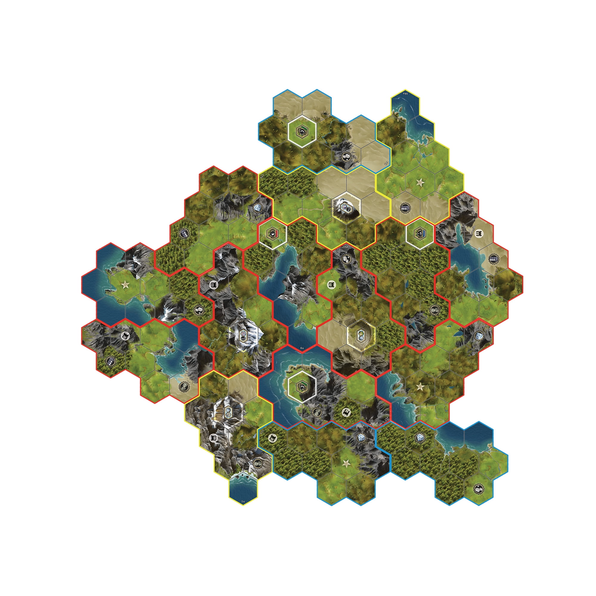 Sid Meier's Civilization: A New Dawn Strategy Board Game for Ages 14+, from Asmodee