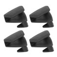 thumbnail image 2 of 18 Uds ganchos triangulares para colgar armario colgador de ropa extensor de conexión para ahorrar espacio negro, 2 of 14
