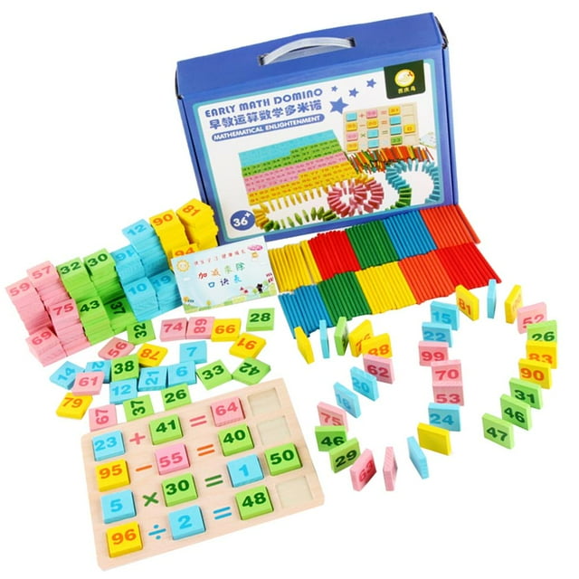 100Pcs Digital Rod 200Pcs Tarjetas De Números De Matemáticas Ayudas De Enseñanza De Juguete Sunnimix Tarjetas numéricas contando varillas