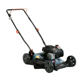 Troy Bilt TB365 XP 21 Inch 160cc Gas Self Propelled Walk Behind Lawn Mower Red Walmart