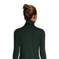 thumbnail image 2 of Lands' End Women's Lightweight Fitted Long Sleeve Turtleneck, 2 of 3
