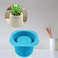 thumbnail image 4 of Shangren Portable Silicone Molds Pot Easy to Crafts Making Round Reusable Blue B, 4 of 8