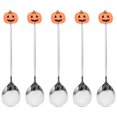 thumbnail image 1 of 6pcs Halloween Spoons Stainless Steel Cake Spoons Pumpkin Spoons Dessert Spoons Halloween Tableware, 1 of 8