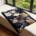 thumbnail image 4 of CaiYueKe Small Size Flannel Blanket, 39x27.6 Inch Soft Warm Nap Blanket, Print Flannel Throw for Sofa Bed Camping, Lightweight Cozy Blanket, Gift for Holiday Thanksgiving Christmas, 4 of 7