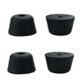thumbnail image 1 of 4pcs Parachoques de pies de goma para patas de mesa de impresora, D50x39xH30mm, 1 of 7
