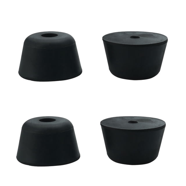 4pcs Parachoques de pies de goma para patas de mesa de impresora, D50x39xH30mm
