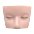 thumbnail image 1 of Cabeza de maniquí Fernando pestañas silicona Práctica maquillaje Piel blanca, 1 of 8