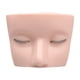 thumbnail image 1 of Cabeza de maniquí de pestañas fácil de limpiar, cabeza de práctica de entrenamiento, extensión de pestañas para Piel blanca, 1 of 9