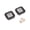 No. 4, variant on Ywmsfl Set of 2 Black Square Powder Small Holder Portable Design with Smooth Magnetic Opening Perfect for Makeup Organization