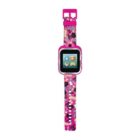 PlayZoom 2 Kids Smartwatch - Video Camera Selfies STEM Gift for Kids (Fuchsia Kitty Cats Print)