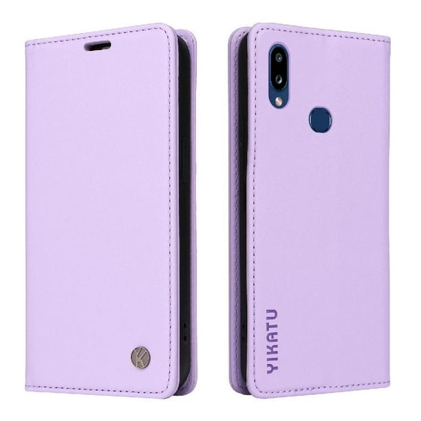 Funda para Samsung Galaxy A10S Estuche de Cuero PU Tipo Cartera con Ranuras para Tarjetas y Cierre Magnético