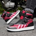 thumbnail image 6 of Men's And Women's All-season Motorcycle Riding Boots And Motorcycle Shoes,Rose red,37, 6 of 14