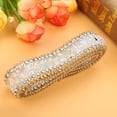 thumbnail image 4 of Rhinestone Wrap Roll100*2cm Rhinestone Ribbon Sparkle Diamond Ribbon Rhinestone Ribbon User-Friendly Design, 4 of 5