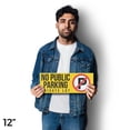 thumbnail image 4 of No Public Parking Private Lot Vinyl Decal 2 Pack of 12 Inch x 5 Inch Weatherproof Heavy-Duty Adhesive Backing | Clear Directions, Property Management, Outdoor Use | Made in USA, 4 of 6