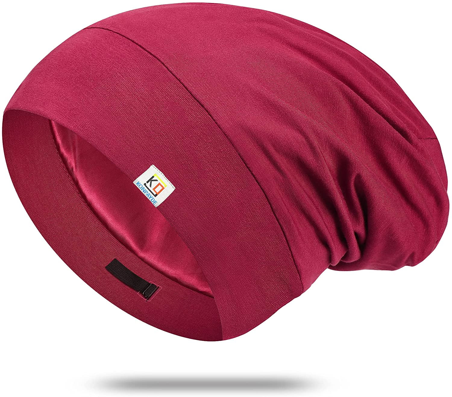 Silk Bonnet Sleep Cap Satin Sleeping 