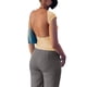 thumbnail image 3 of Camiseta sin espalda para mujer Color puro Camiseta de moda transpirable suave y agradable para la piel para aniversario Caqui XS, 3 of 5
