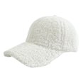 thumbnail image 3 of Unisex Teddy Pile Baseball Cap for Cold Weather Thermal Lined Winter Sports and Outdoor Hat, 3 of 4