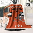 thumbnail image 2 of Cincinnati Throw Blanket Gift for Men Women,Blanket for Sofa Bed Sofa Living Room Chair,Football Team Throw Blanket 50X60 Inches., 2 of 5
