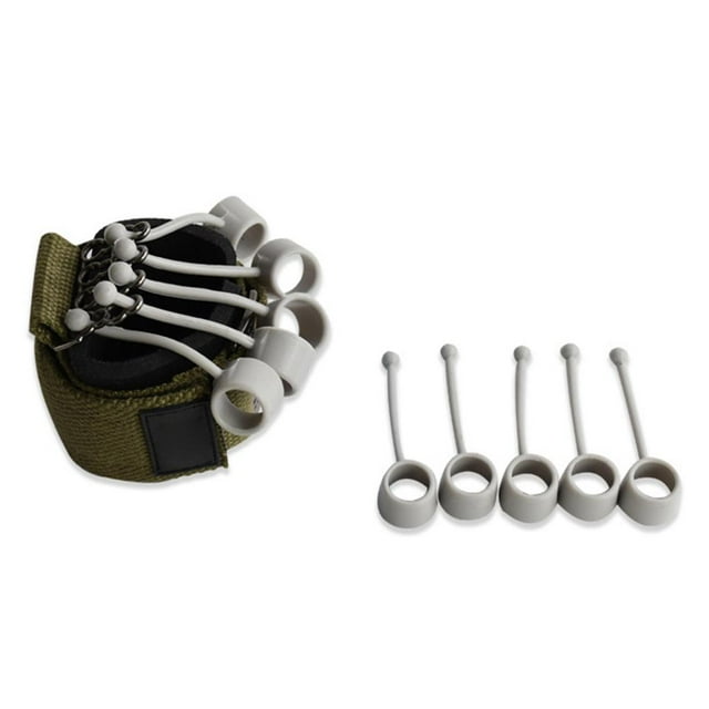 Ejercitador extensor de dedos y manos con banda de resistencia, fortalecedor de entrenamiento de extensión de flexión de dedos