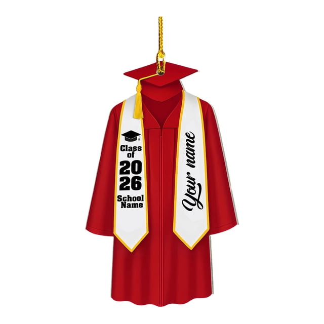 Exquisite Graduation Hanging Ornament For 2026 Wall And Festive Celebration Embellishment