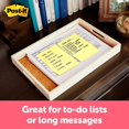 thumbnail image 3 of Super Sticky Notes, 4 x 6", 5 pads, 2 x the stickiness, canary yellow, recyclable (660), 3 of 5
