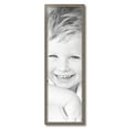 thumbnail image 2 of ArtToFrames 10x32" Silver Picture Frame, Multi Wood Poster Frame, with Regular Acrylic and 2 (FBPL-4756), 2 of 7