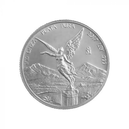 2017 Mexican Libertad 1/10 oz Silver Coin