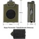 thumbnail image 4 of Professional Military Compass, Ip65 Waterproof Metal Compass Fluorescent Sighting Compass, 4 of 5