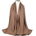 thumbnail image 1 of Women Scarf Solid Color Chiffon Extra Large Long Elegant Head Scarf Shawl Wrap, 1 of 10
