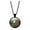 Black, variant on Metal Punk Owl Time Gemstone Necklace Couple Necklace Owl Necklace (Black,One Size)