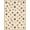 Beige Brown, Pattern 1, variant on ODIKA 8'x10' Washable Area Rug Print Playful Paws Footprint Motif Tossed Alfombra Para Perros for Dining Room, Large Office, Lounge, Non-Slip Chair-Friendly Mat